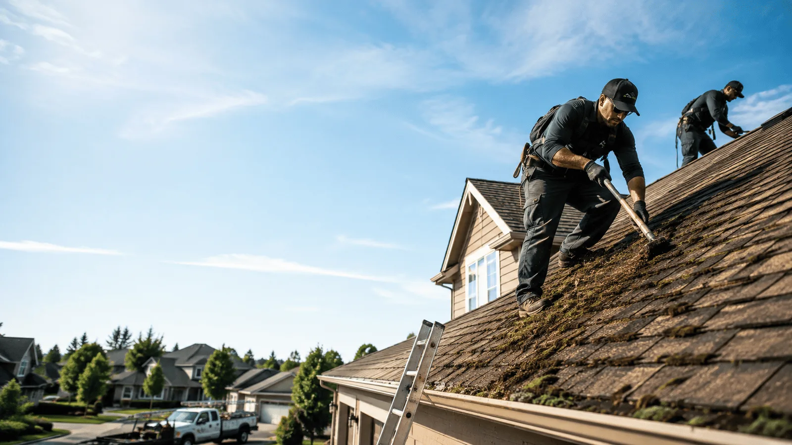 Roof Moss Removal in Holden, LA near me